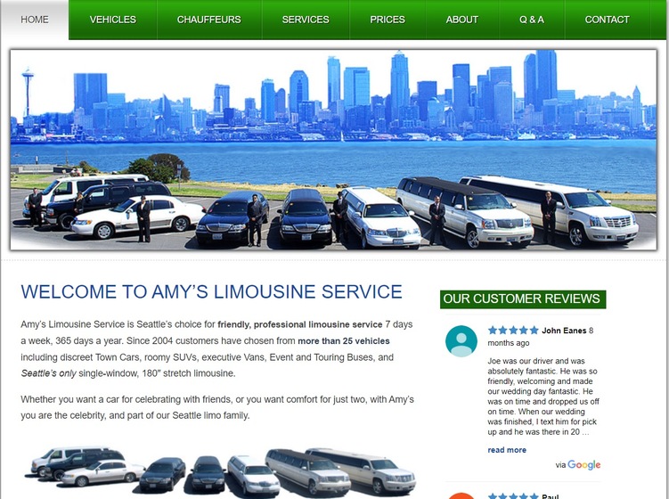 Amy's Limousine Service wedding vendor photo