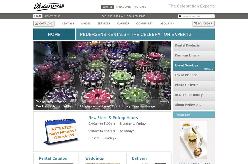 Pedersen's Rentals wedding vendor photo