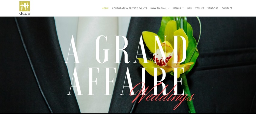 A Grand Affaire Catering wedding vendor photo