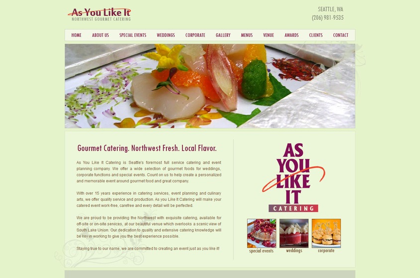 As You Like It Catering wedding vendor photo