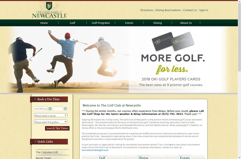 The Golf Club at Newcastle wedding vendor photo