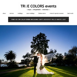 Photo of True Colors Events, a wedding planner in Seattle