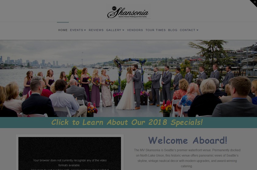 The MV Skansonia wedding vendor photo