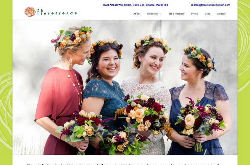 Floressence wedding vendor photo