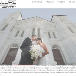 Photo of Allure Photography, a wedding photographer in Houston