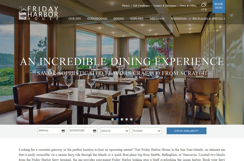 Friday Harbor House wedding vendor photo