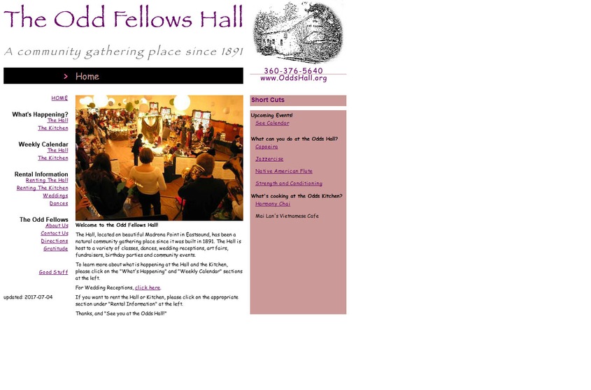 The Odd Fellows Hall wedding vendor photo