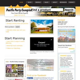 Photo of Pacific Party Canopies, a wedding rentals in Seattle