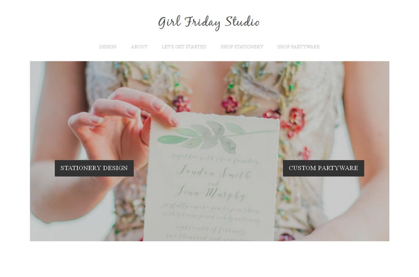 Girl Friday Studio wedding vendor photo