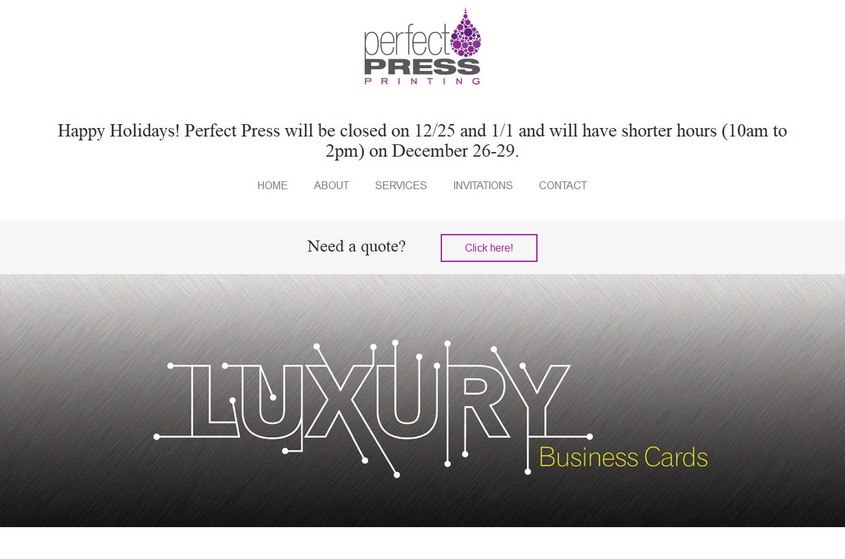 Perfect Press wedding vendor photo