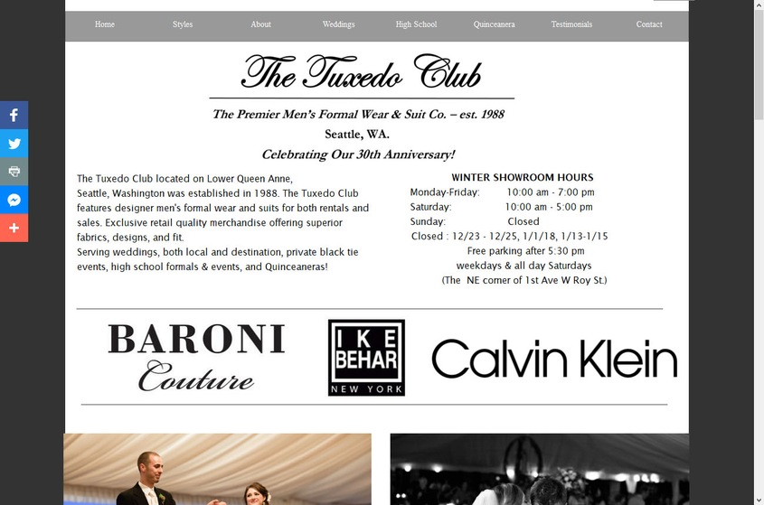 The Tuxedo Club wedding vendor photo