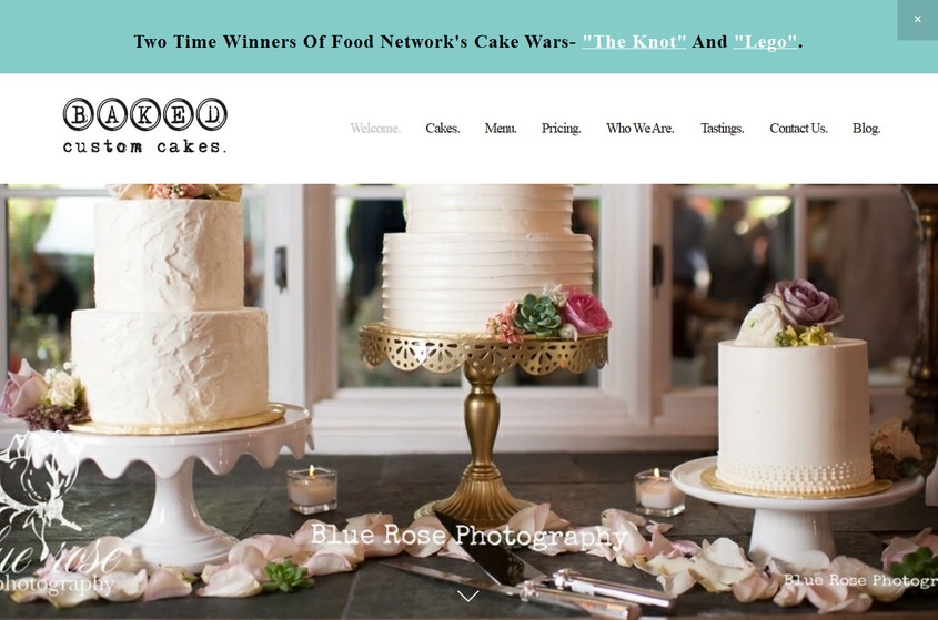 Baked Custom Cakes wedding vendor photo