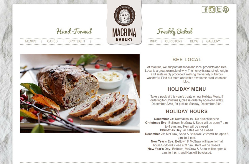 Macrina Bakery wedding vendor photo