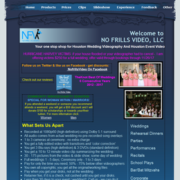 Photo of No Frills Video, a wedding videographer in Houston