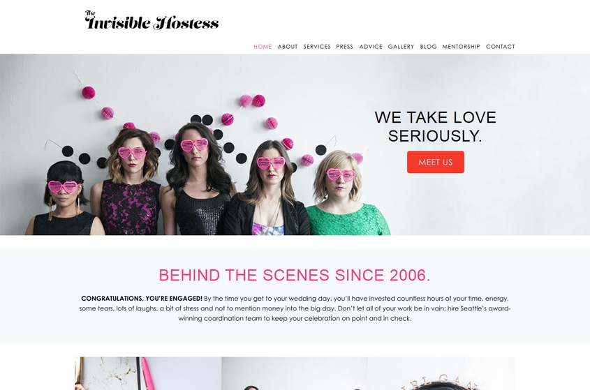 The Invisible Hostess wedding vendor photo