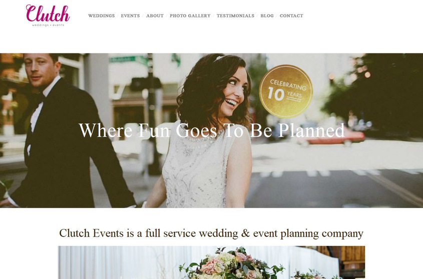 Clutch Events wedding vendor photo