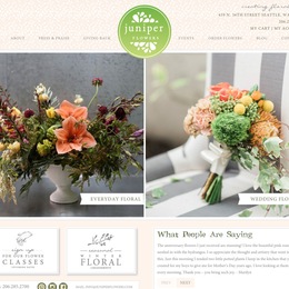 Photo of Juniper Flowers, a wedding florist in Seattle
