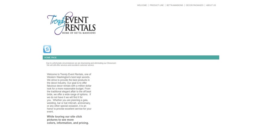Trendy Event Rentals wedding vendor photo