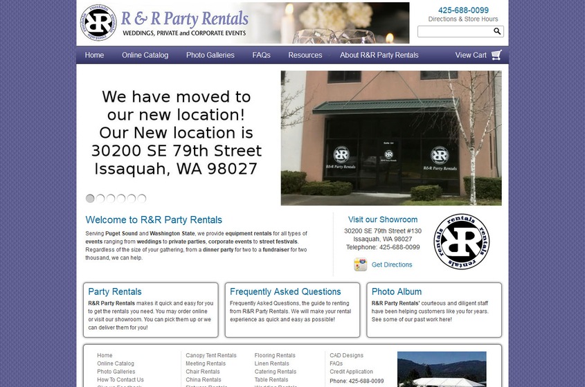 R&R Party Rentals wedding vendor photo