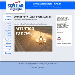 Photo of Stellar Event Rentals, a wedding rentals in Seattle