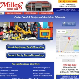 Photo of Millers Rent-all, a wedding rentals in Seattle