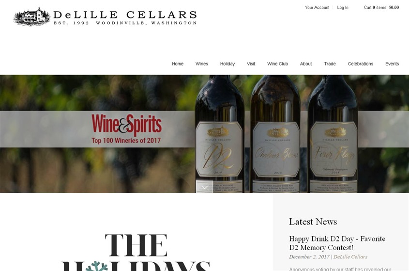 DeLille Cellars Chateau wedding vendor photo