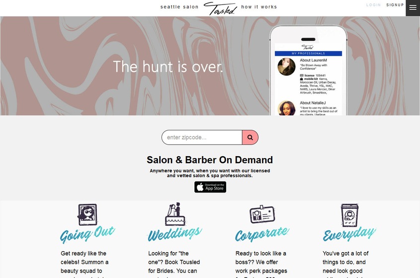 Tousled | On-site Bridal & Wedding Hair Salon | Seattle Hair Stylist, Makeup wedding vendor photo