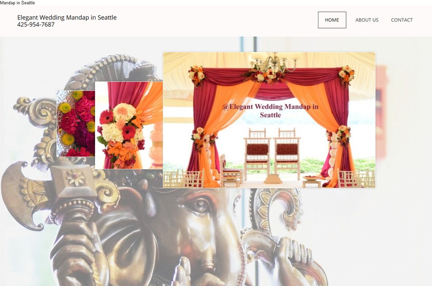 Mandap wedding vendor photo