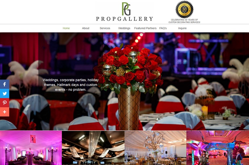 Prop Gallery Events wedding vendor photo