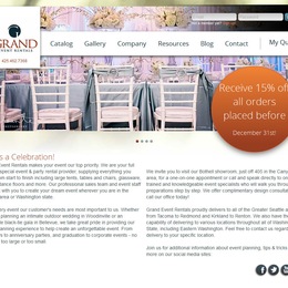 Photo of Grand Event Rentals, a wedding rentals in Seattle