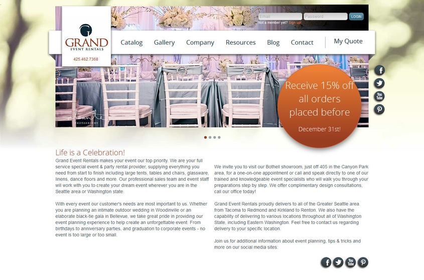 Grand Event Rentals wedding vendor photo