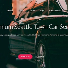 Photo of Premium Town Car Service, a wedding limo service in Seattle