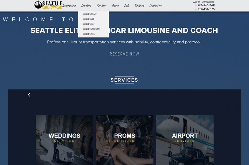 Seattle Elite Town Car wedding vendor photo