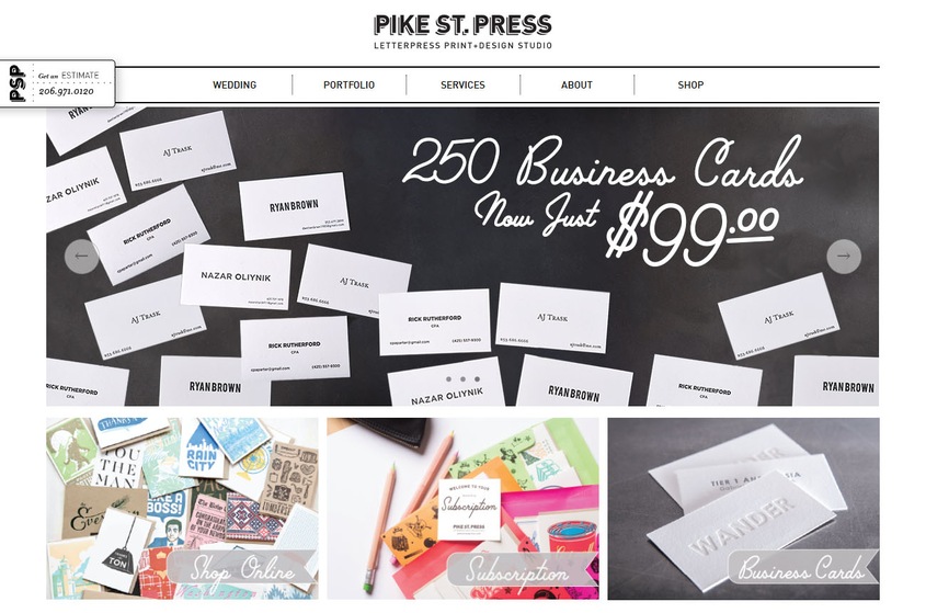Pike Street Press wedding vendor photo