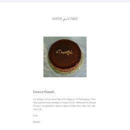 Have Your Cake photo