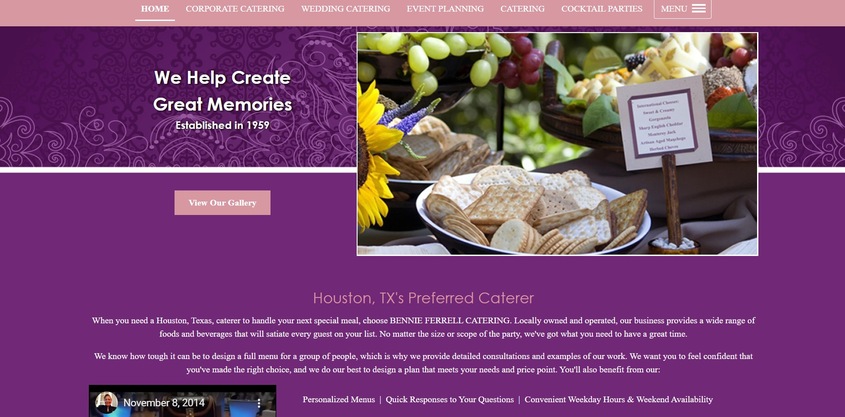 Bennie Ferrell Catering wedding vendor photo