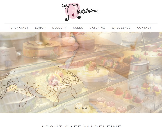 Cafe Madeleine wedding vendor photo