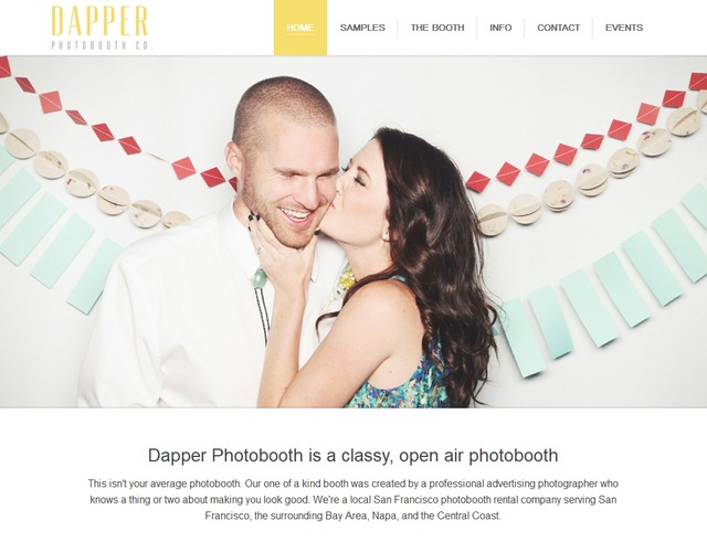 Dapper Photobooth wedding vendor photo
