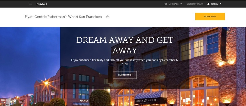 Hyatt Centric Fisherman's Wharf wedding vendor photo