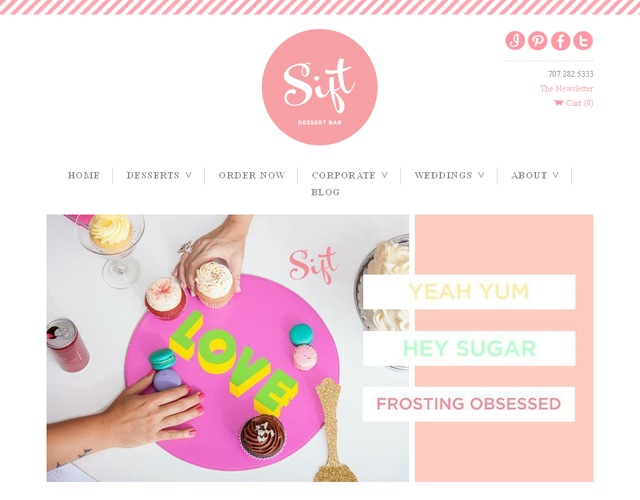 Sift Dessert Bar Fillmore wedding vendor photo