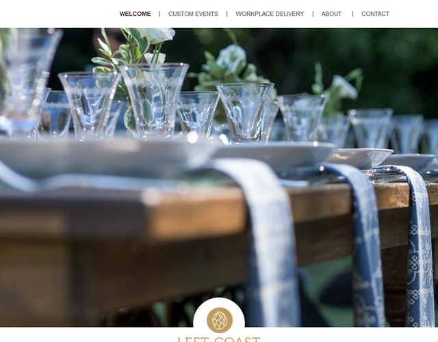 Left Coast Catering  wedding vendor photo