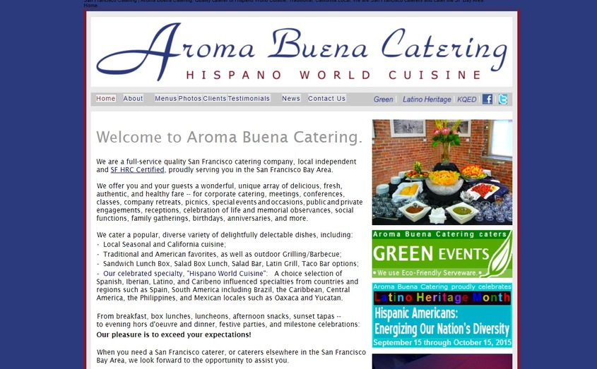 Aroma Buena Catering wedding vendor photo
