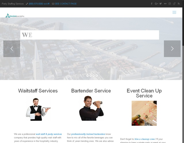 Bay Area Event Staffing wedding vendor photo