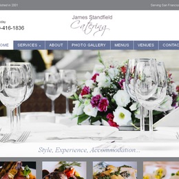 Photo of James Standfield Catering, a wedding caterer in San Francisco