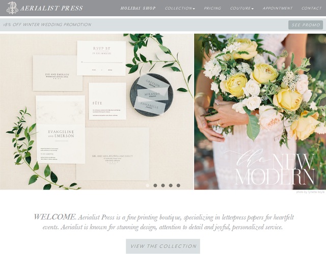 Aerialist Press wedding vendor photo