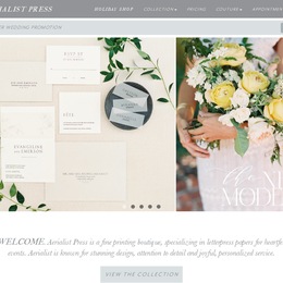 Photo of Aerialist Press, a wedding stationery in San Francisco