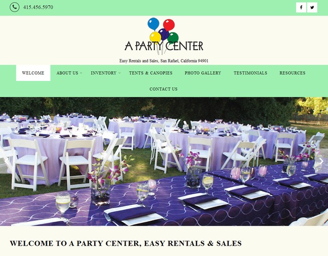 A Party Center wedding vendor photo