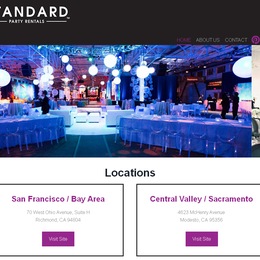 Photo of Standard Party Rentals, a wedding rentals in San Francisco