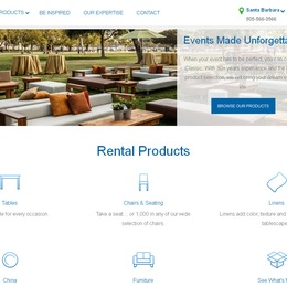 Photo of Classic Party Rentals, a wedding rentals in San Francisco