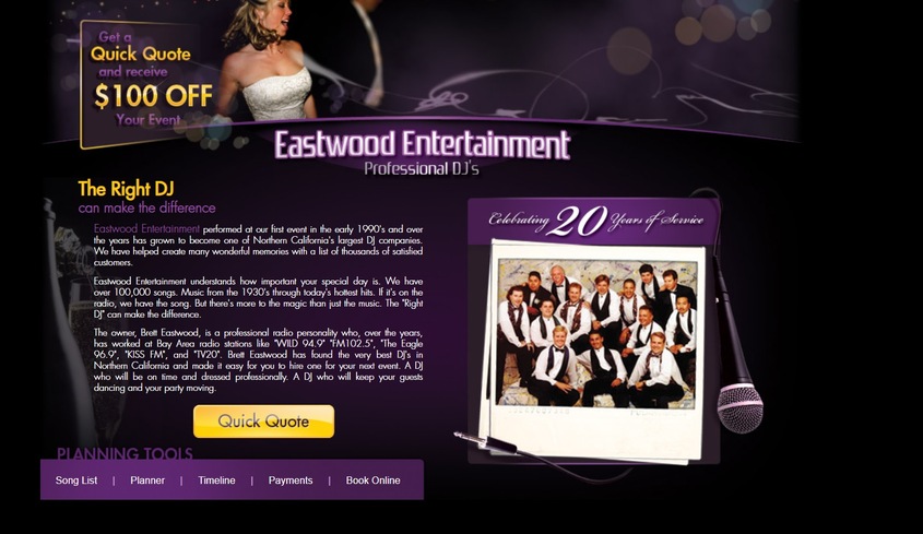 Eastwood Entertainment  wedding vendor photo